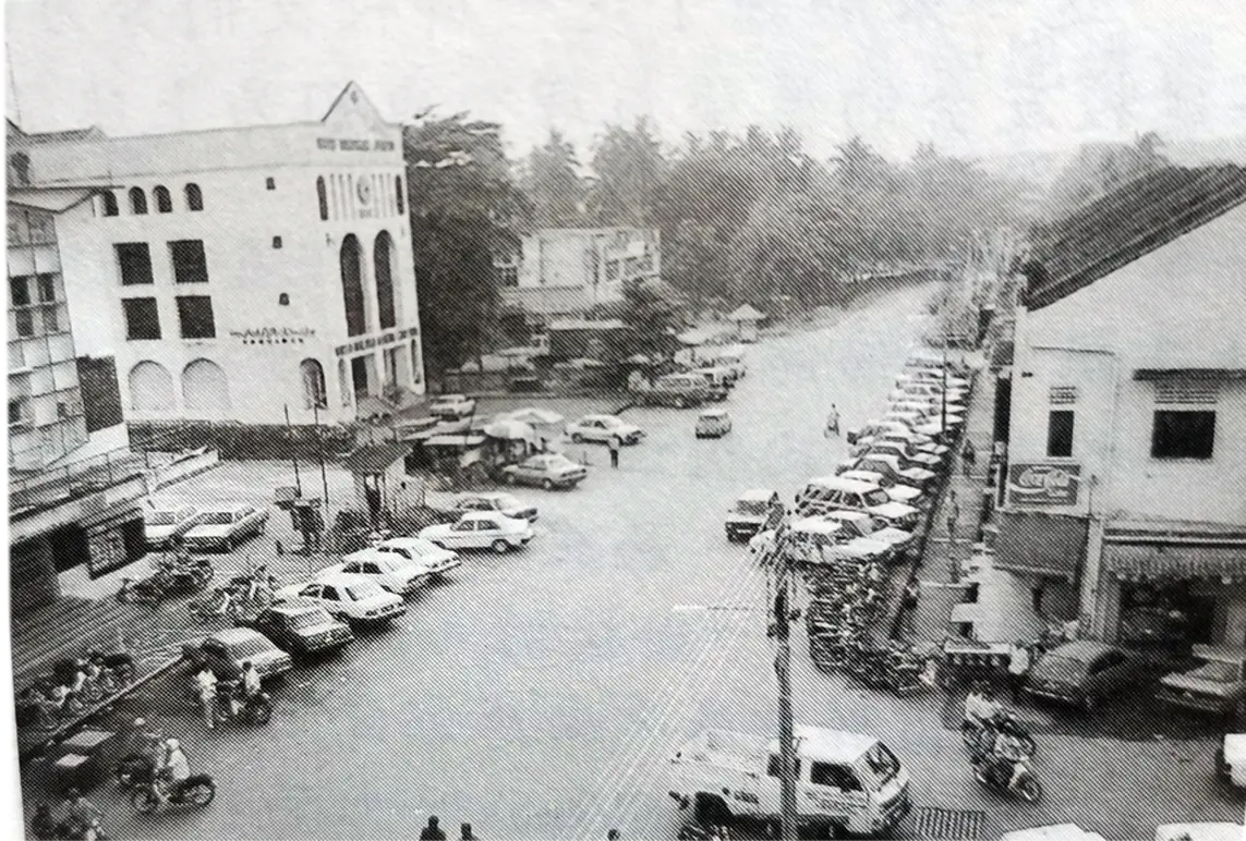 Bird's eye view of Gurney Road